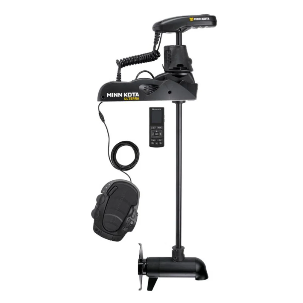 Minn Kota | Ulterra 112 lb. Thrust, 60" Shaft | Dual Spectrum CHIRP Sonar | Wireless Remote