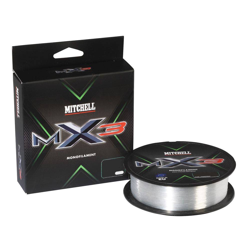 Mitchell MX3 | Monofilament Fishing Line | Transparent | 300m