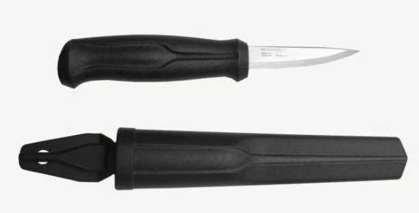 Morakniv | Wood Carving Basic | Stainless Steel Knife | Fixed Blade