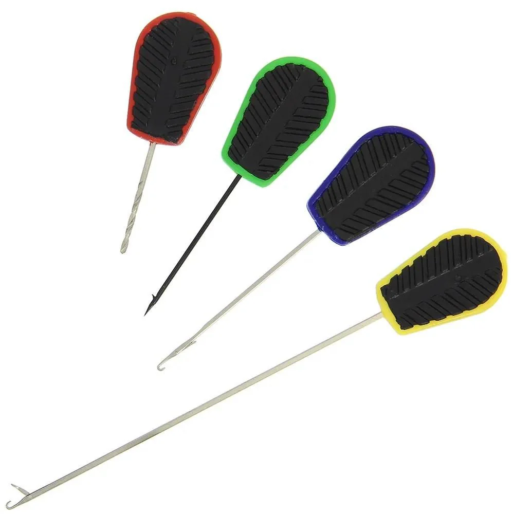 NGT | 4pc Soft Grip Tool Set | PVA Long, PVA Short, Baiting Needle and Drill - Image 2