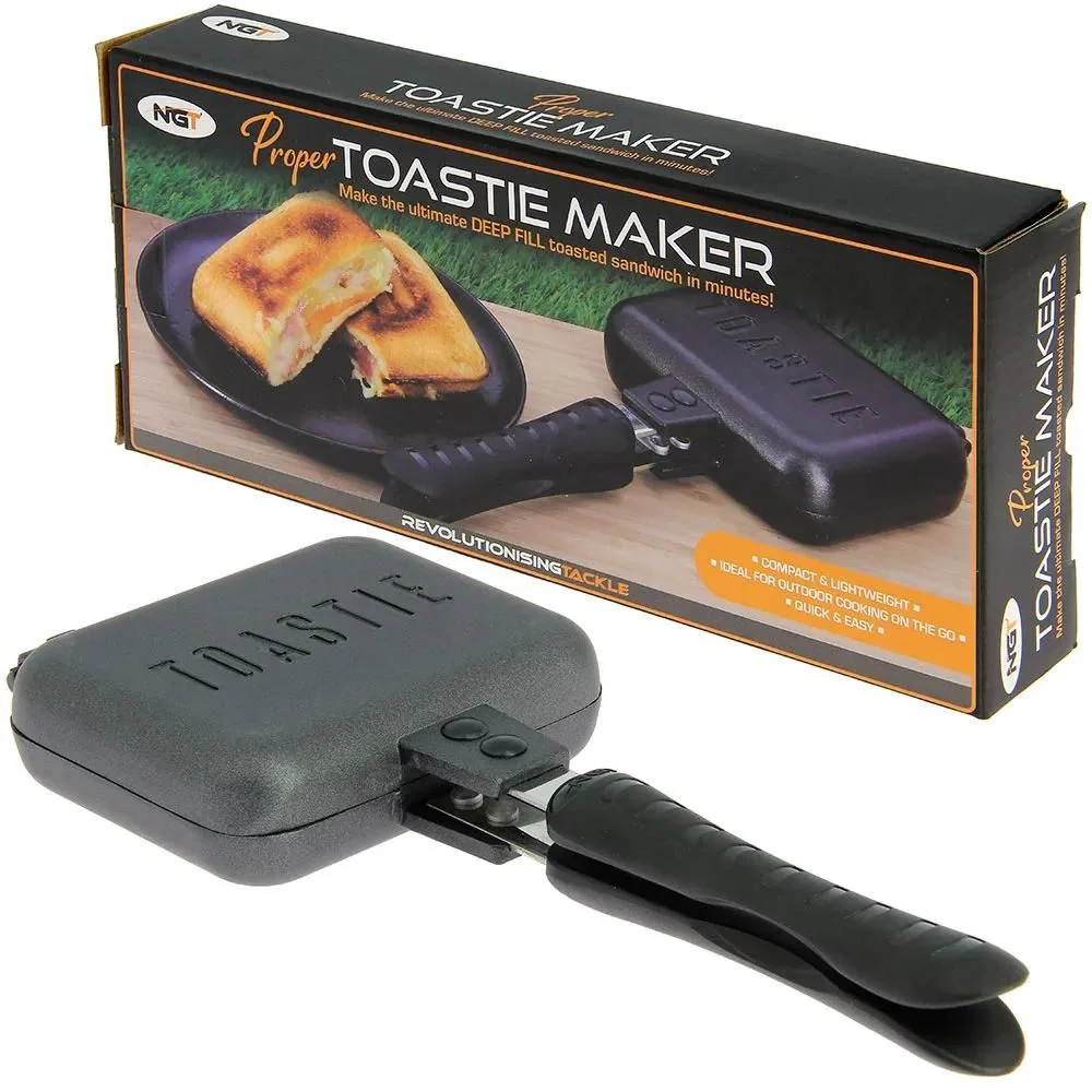NGT | 'Proper Toaster' - Non-stick Deep Fill Bank Side Toastie Maker