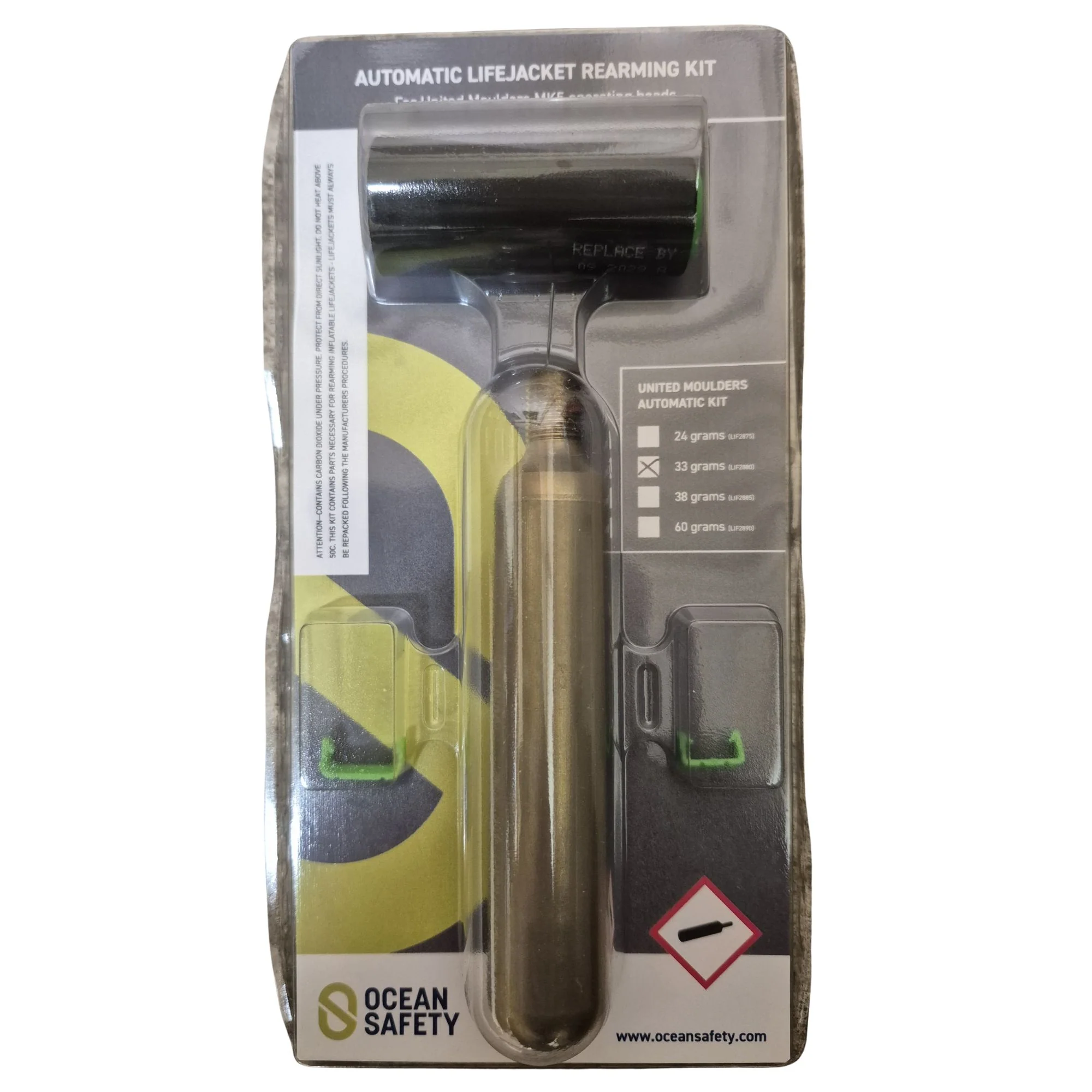 Ocean Safety | Lifejacket Rearm Kit UML Auto | 33G