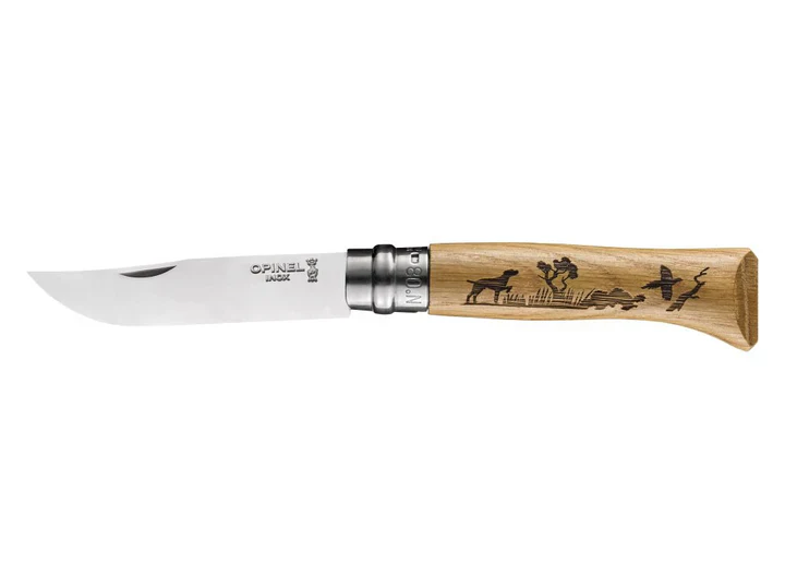 Opinel N8 | Stainless Steel Animalia