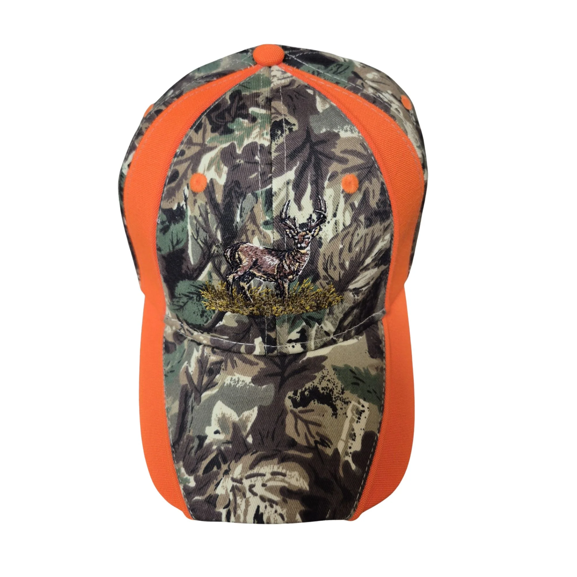 Ottocap | Camo And Orange Blaze With Logo - Image 3