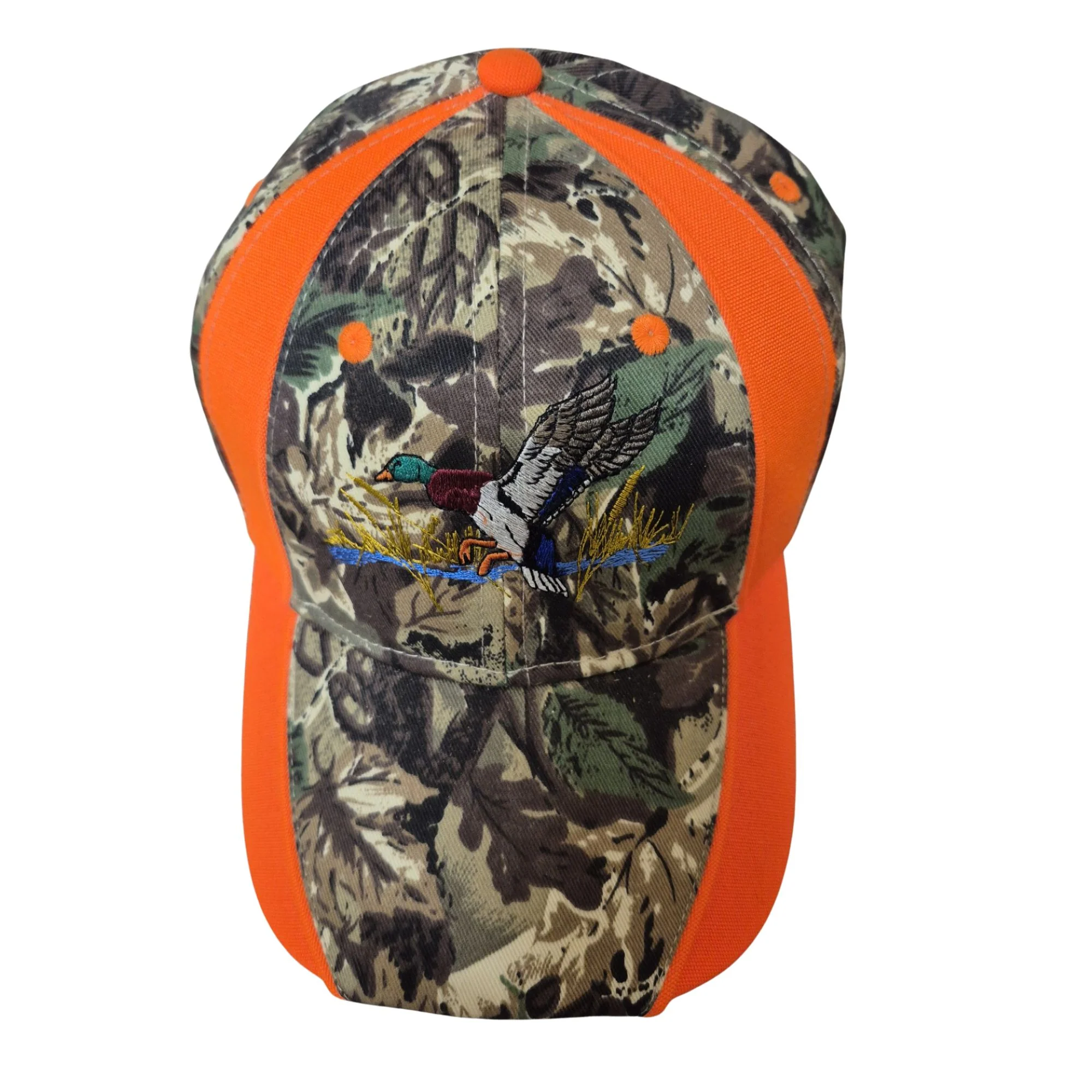 Ottocap | Camo And Orange Blaze With Logo - Image 4