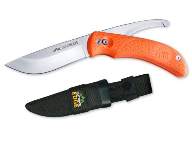 Outdoor Edge | Swingblaze | 2 blades in 1 | Hunting Knives | Spring Assited Knife