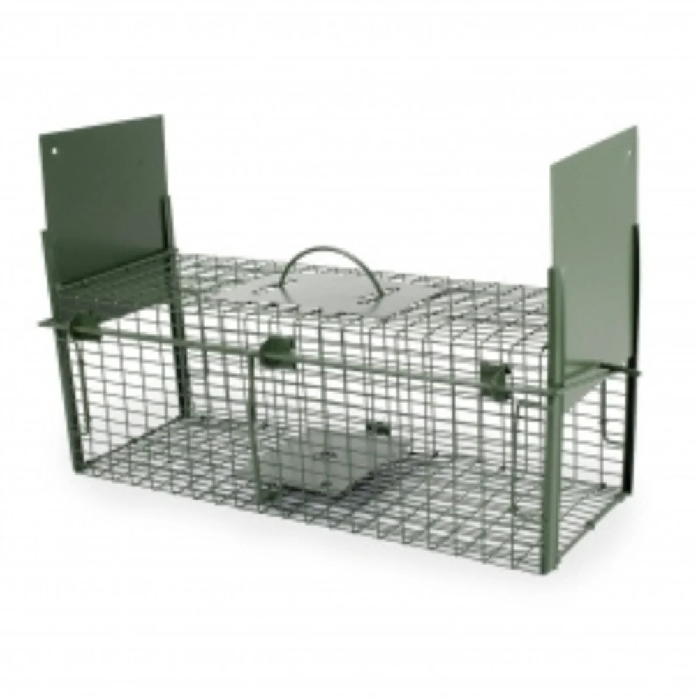 Oversized Mink Cage Trap. Double Entry