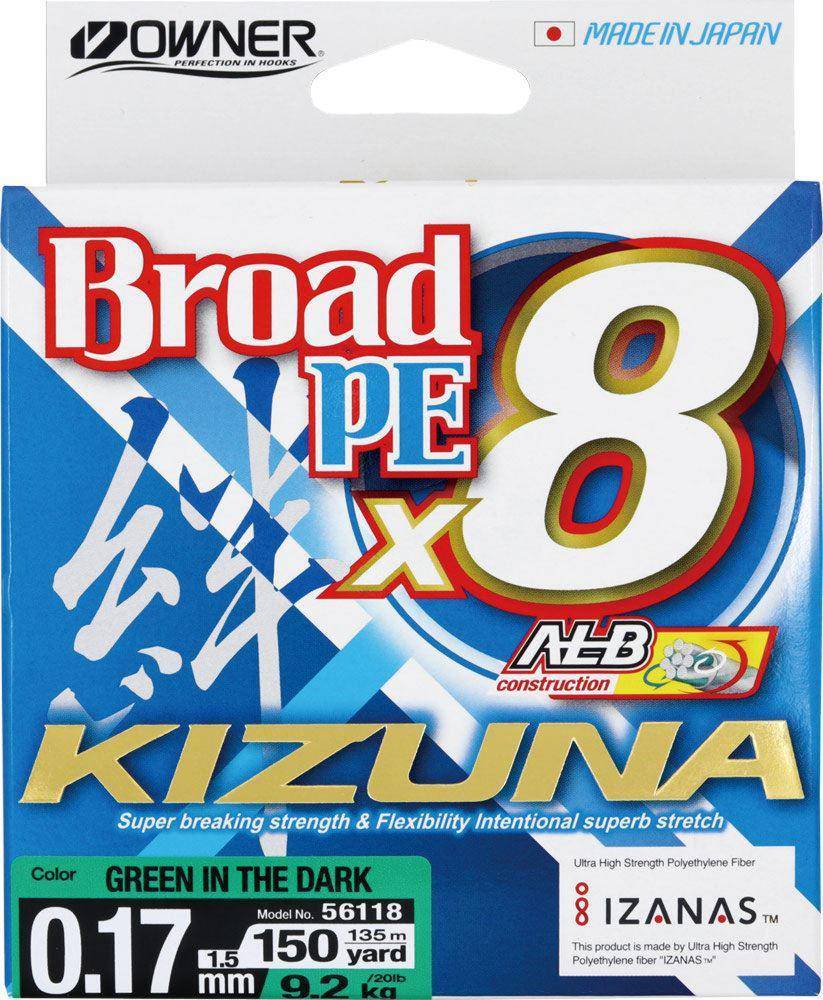 Owner | Broad Pe Braid | 150 Yards