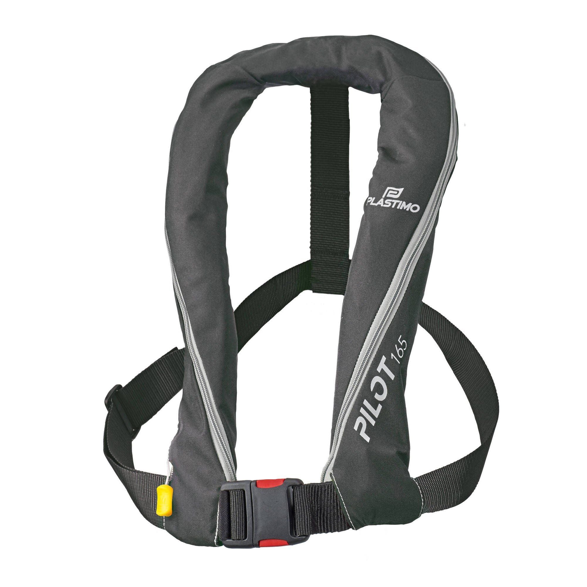 Plastimo | GF Pilot 165 Manual Zip Vest + SC | Black