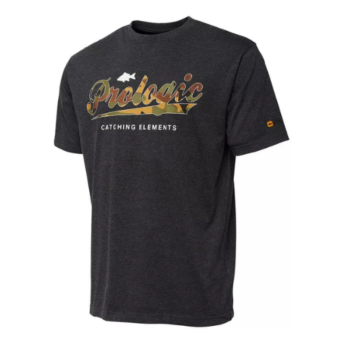 Prologic | Camo Logo T-Shirt | Grey Melange