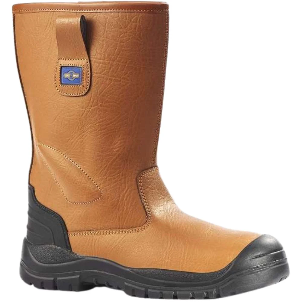 Proman | Chicago Fur-Lined S1P Safety Rigger Boot | Tan - Image 2