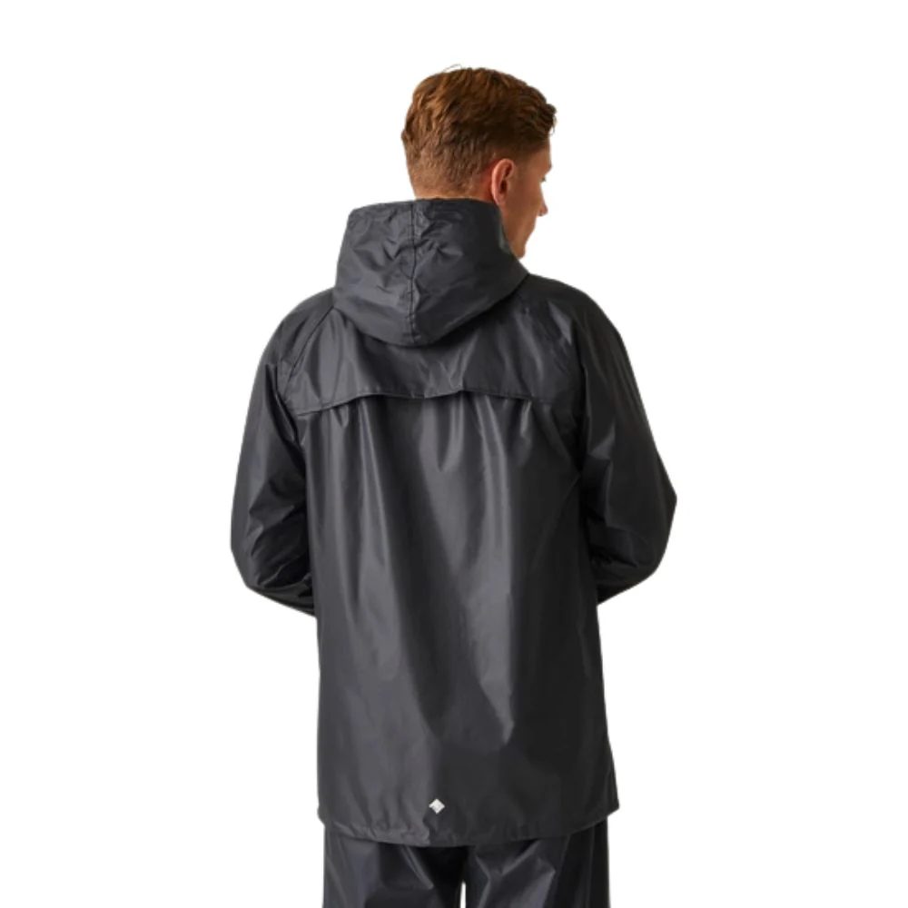 Regatta | Stormbreak PVC Waterproof Jacket | Navy - Image 3