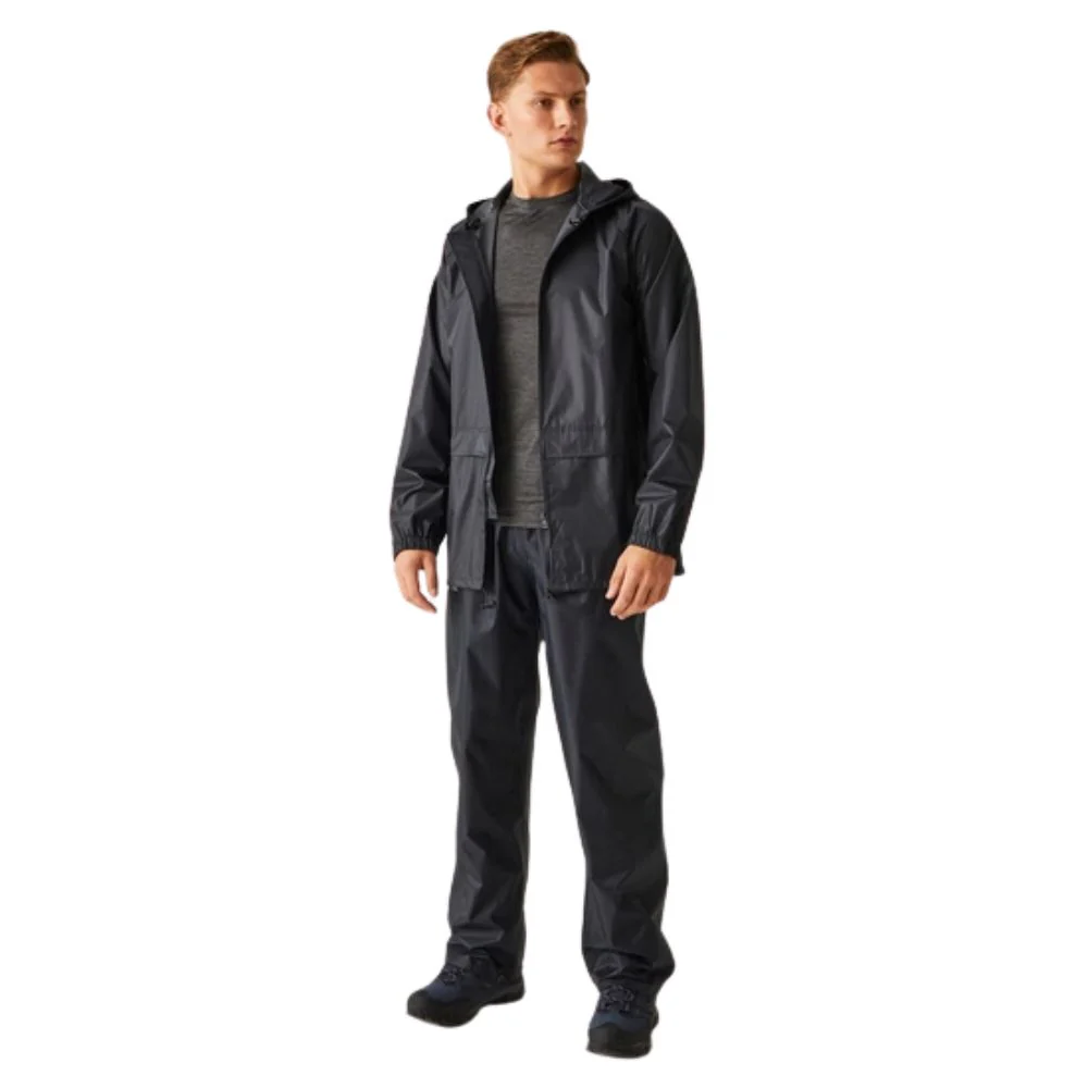 Regatta | Stormbreak PVC Waterproof Jacket | Navy - Image 4