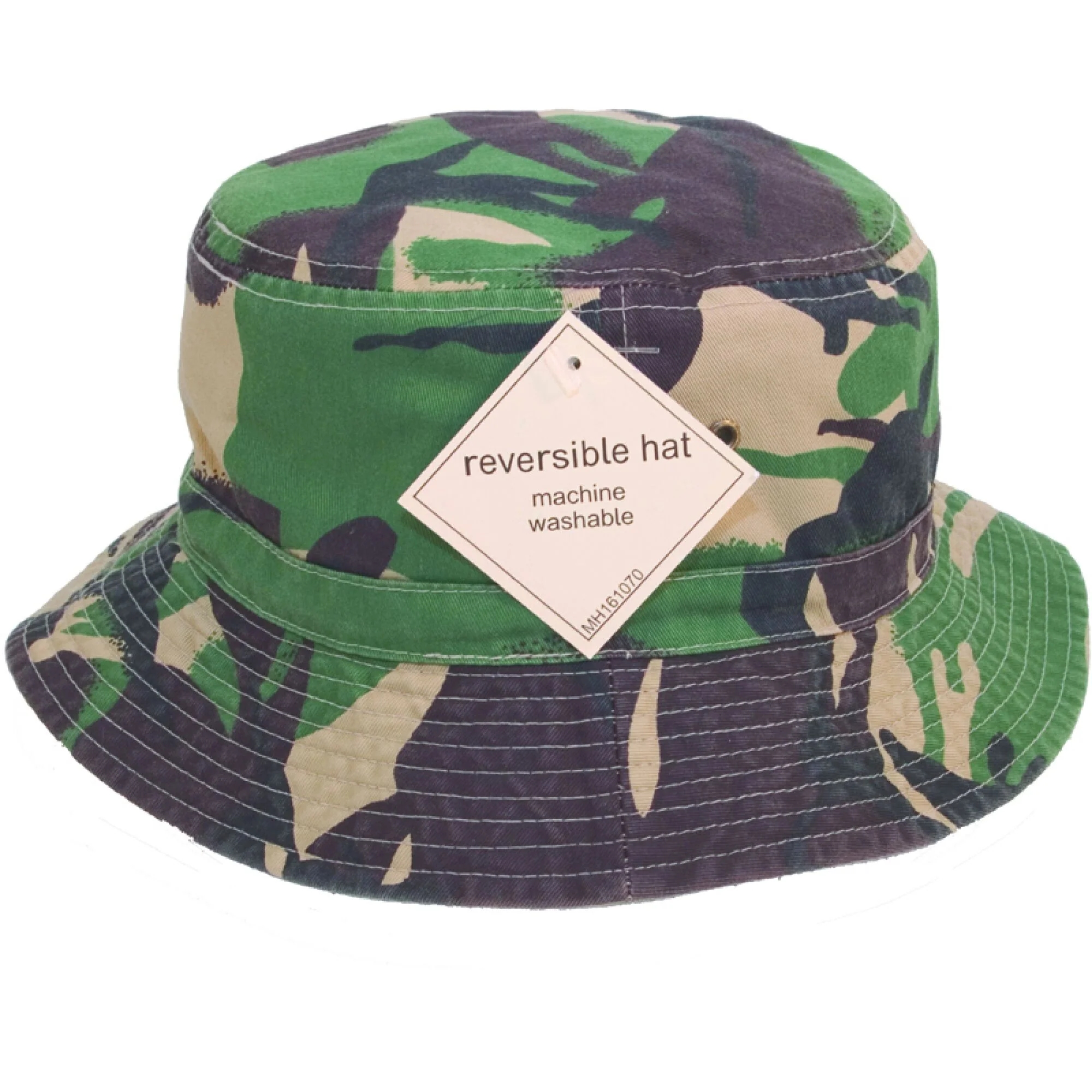 Reversible Bush Hat | Green Camo