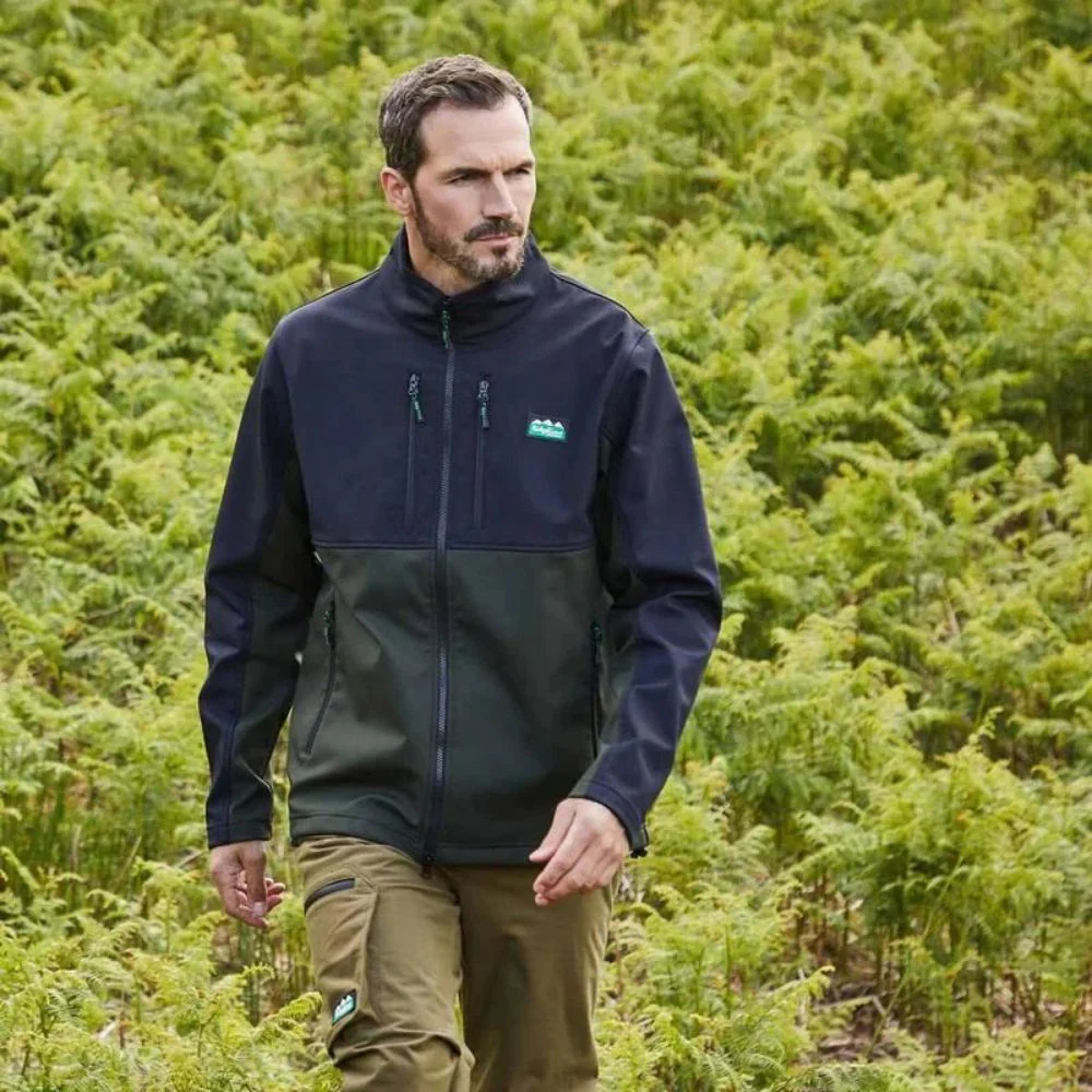 Ridgeline | Men's Ranger 24 Jacket | Deep Forest/Black - Image 3