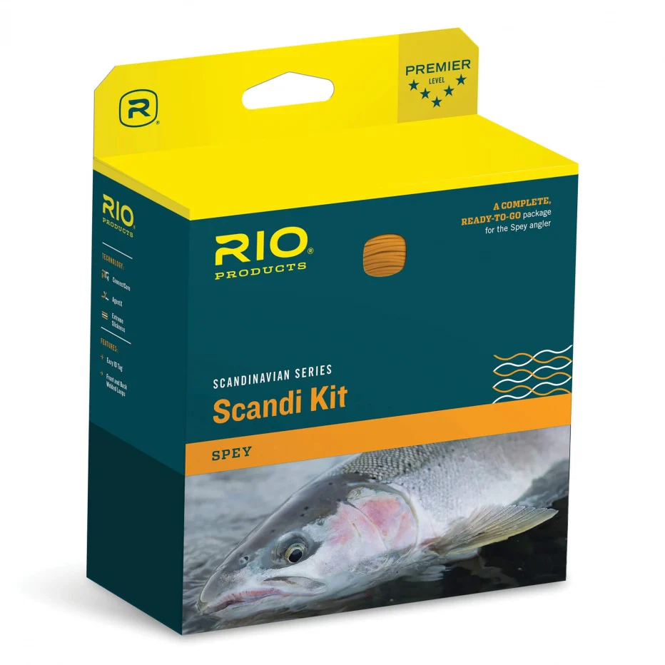 Rio | Scandinavian Series | Scandi Kit | 8/9 33.7gm /11.6 m | Salmon Orange
