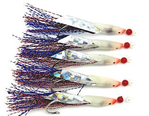 Saltwater Mackerel Basher 5 Hook Sz 1/0