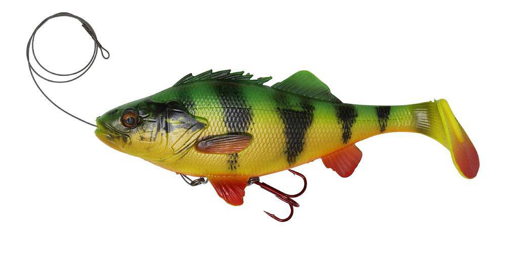 Savage Gear | 4D | Line Thru Perch Shad | Slow Sinking | 100g | 20cm