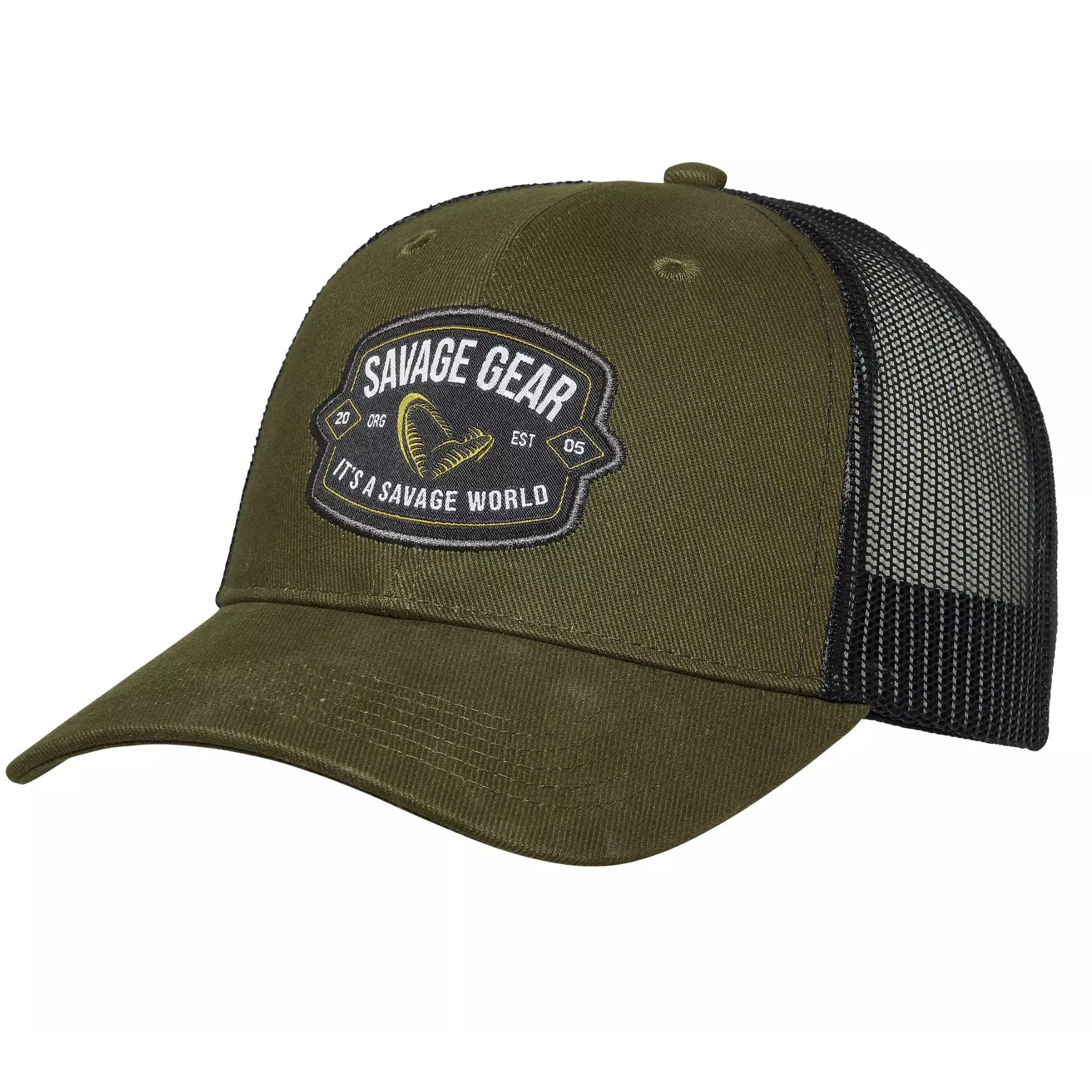 Savage Gear | Badge Cap | Trucker Green