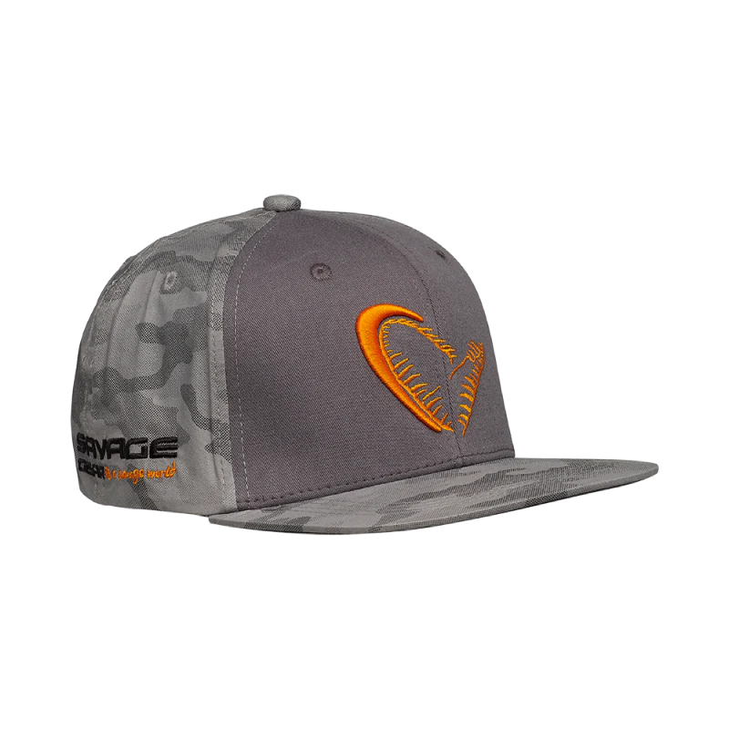 Savage Gear | Flex Fit Camo Cap | One Size | Camo/Grey