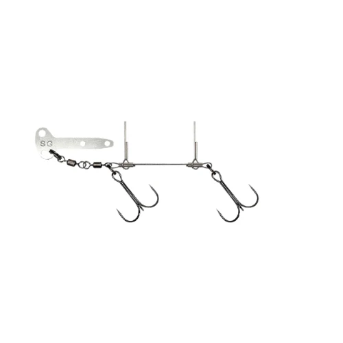 Savage Gear | Pro Peg Blade Rig | Large | #2 x 2 | 10cm | 23kg | 0.78mm | 2pcs