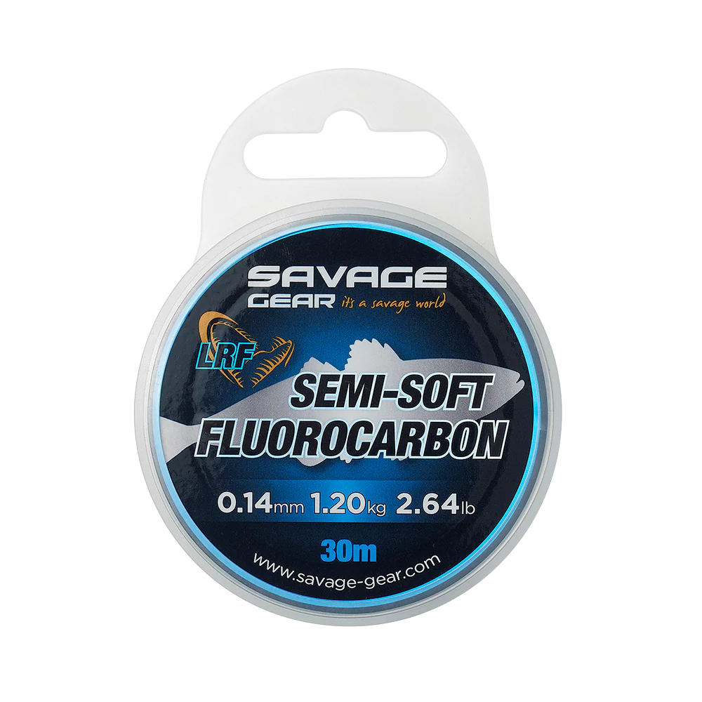 Savage Gear | Semi-Soft Fluorocarbon LRF | Clear