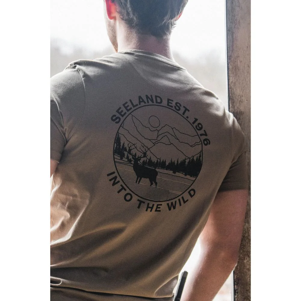 Seeland | Hunting Landscape T-shirt | Covert Green - Image 5