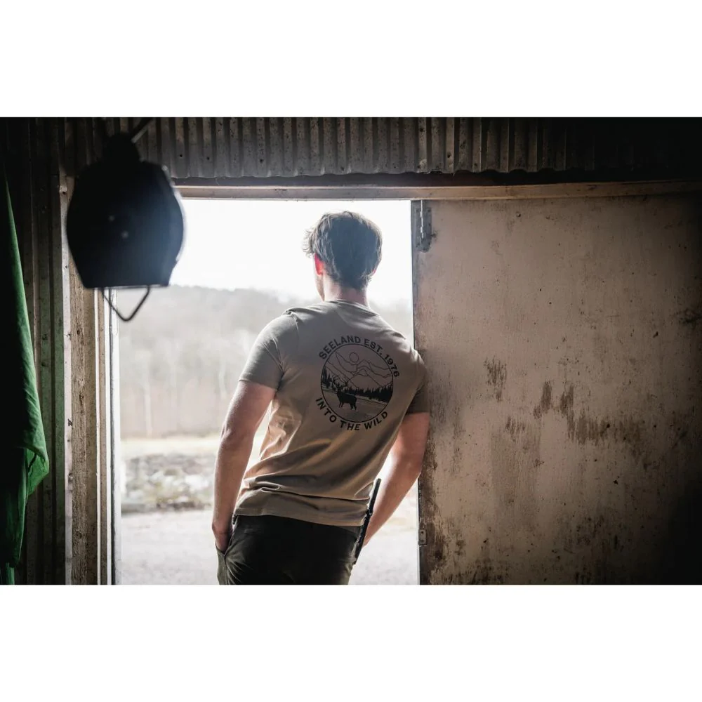 Seeland | Hunting Landscape T-shirt | Covert Green - Image 6