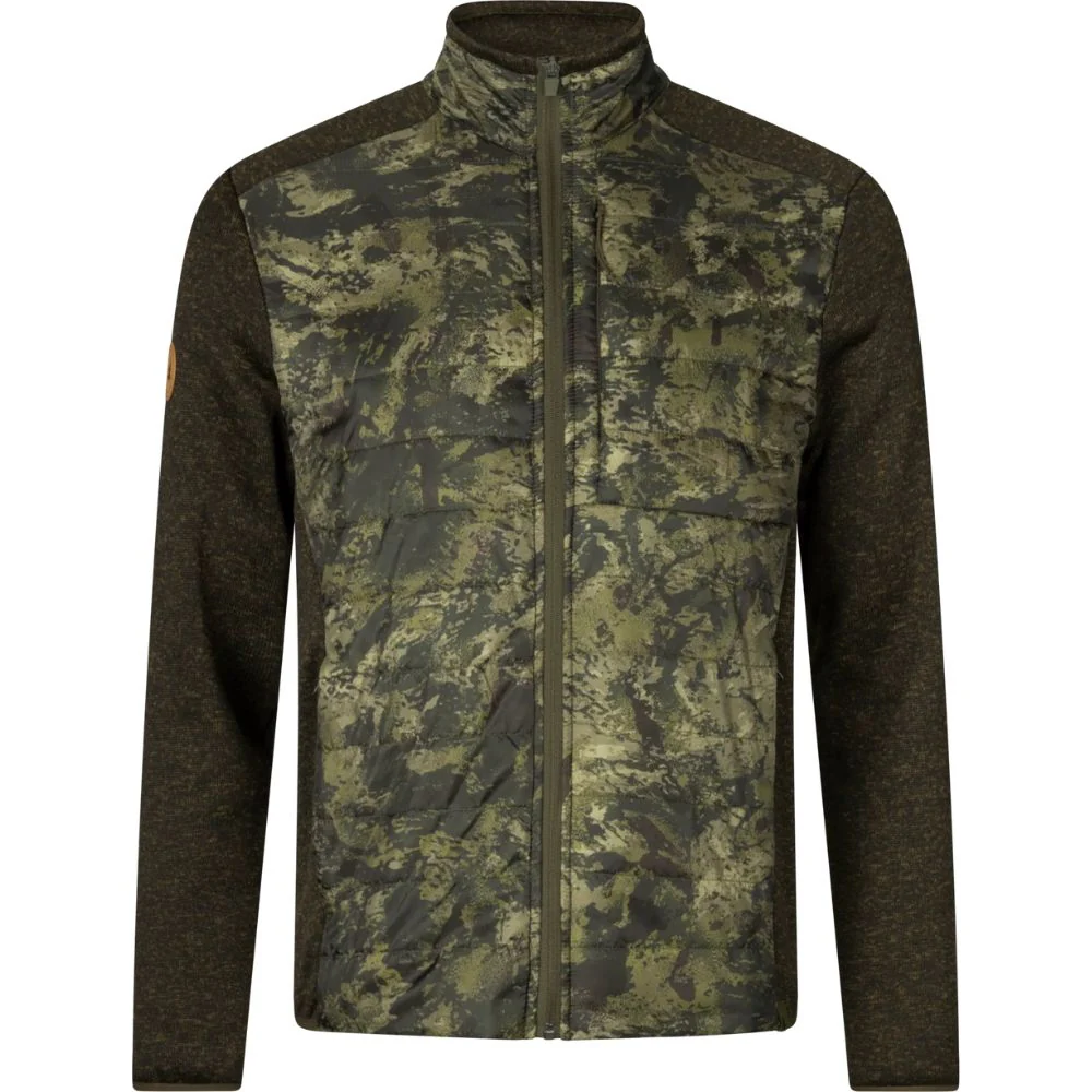 Seeland Theo Hybrid Jacket Camo | Pine Green/InVis Green