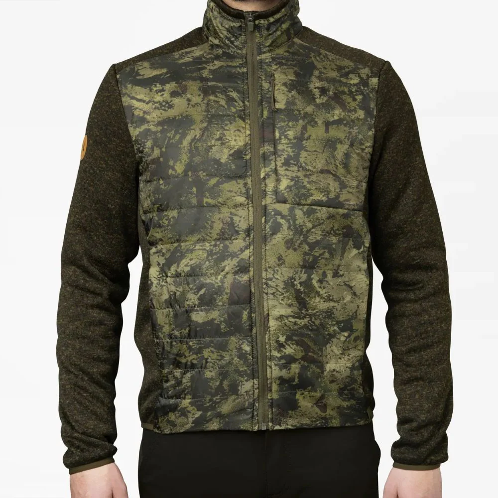 Seeland Theo Hybrid Jacket Camo | Pine Green/InVis Green - Image 4