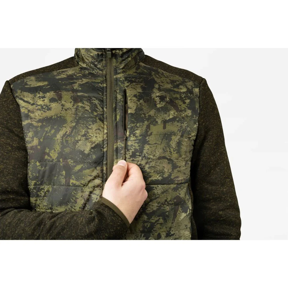 Seeland Theo Hybrid Jacket Camo | Pine Green/InVis Green - Image 5