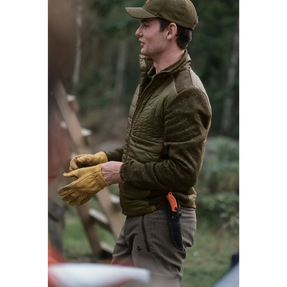 Seeland Theo Hybrid Jacket Camo | Pine Green/InVis Green - Image 7