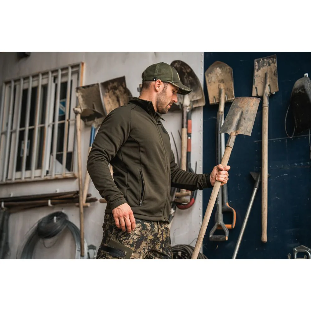 Seeland | Tidal Fleece Jacket | Pine green - Image 8