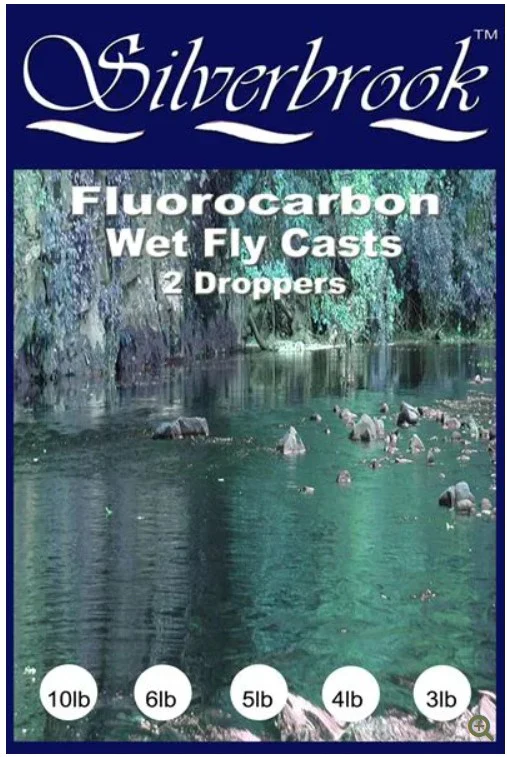 Silverbrook | 12ft Fluorocarbon Tapered Wet Fly Cast