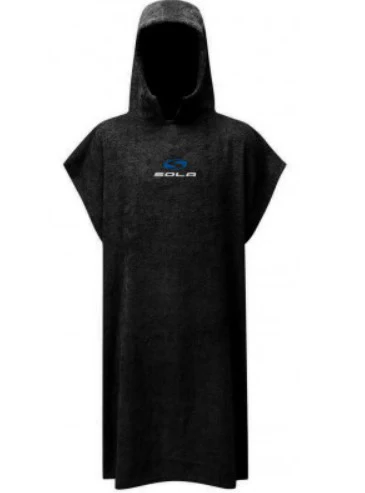 Sola | Towel Changing Robe | Black