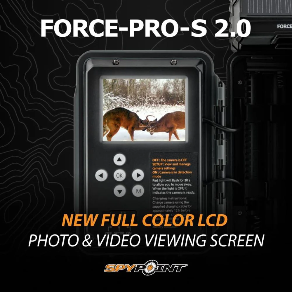 Spypoint | Force-PRO-S 2.0 Solar Trail Camera | Grey - Image 4