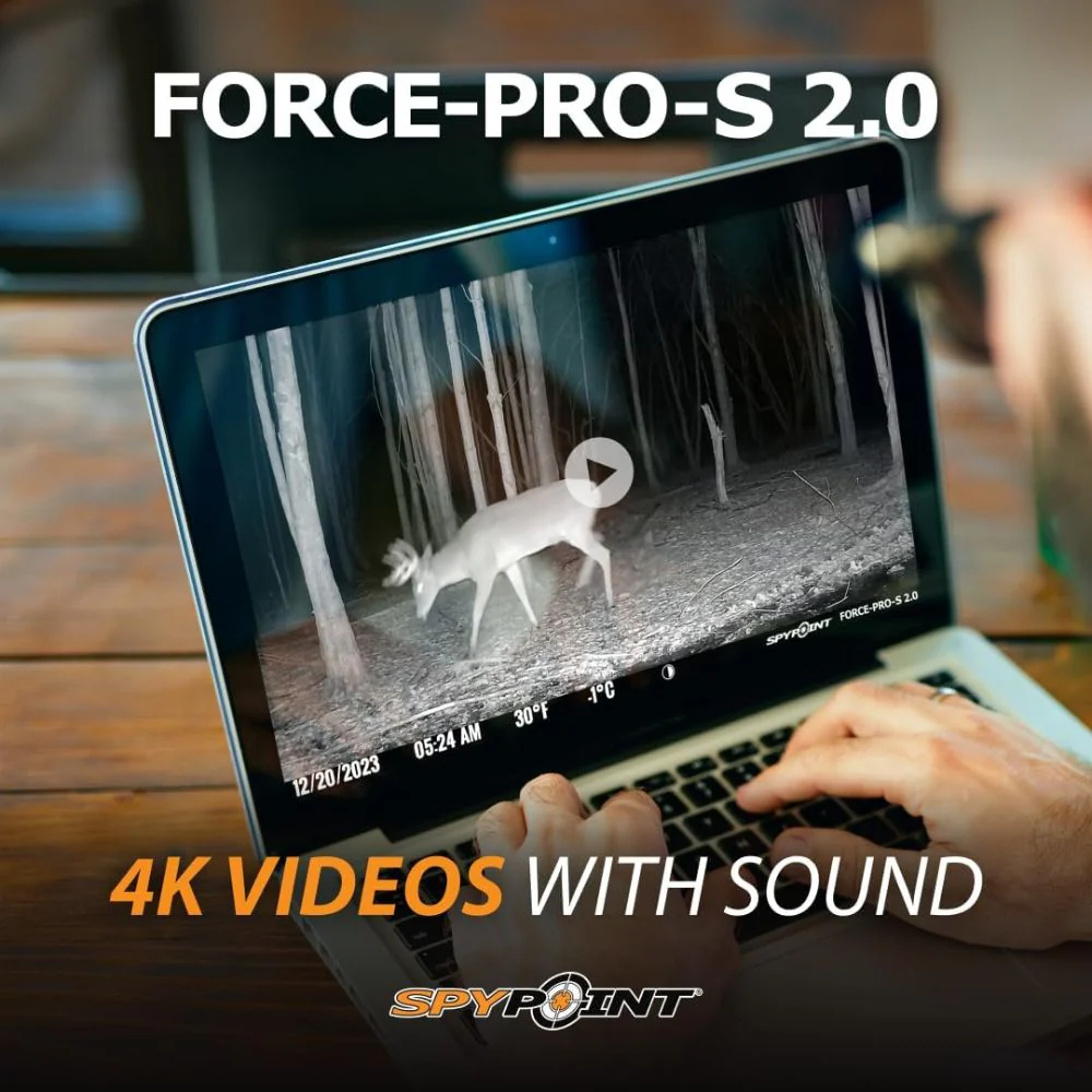 Spypoint | Force-PRO-S 2.0 Solar Trail Camera | Grey - Image 5