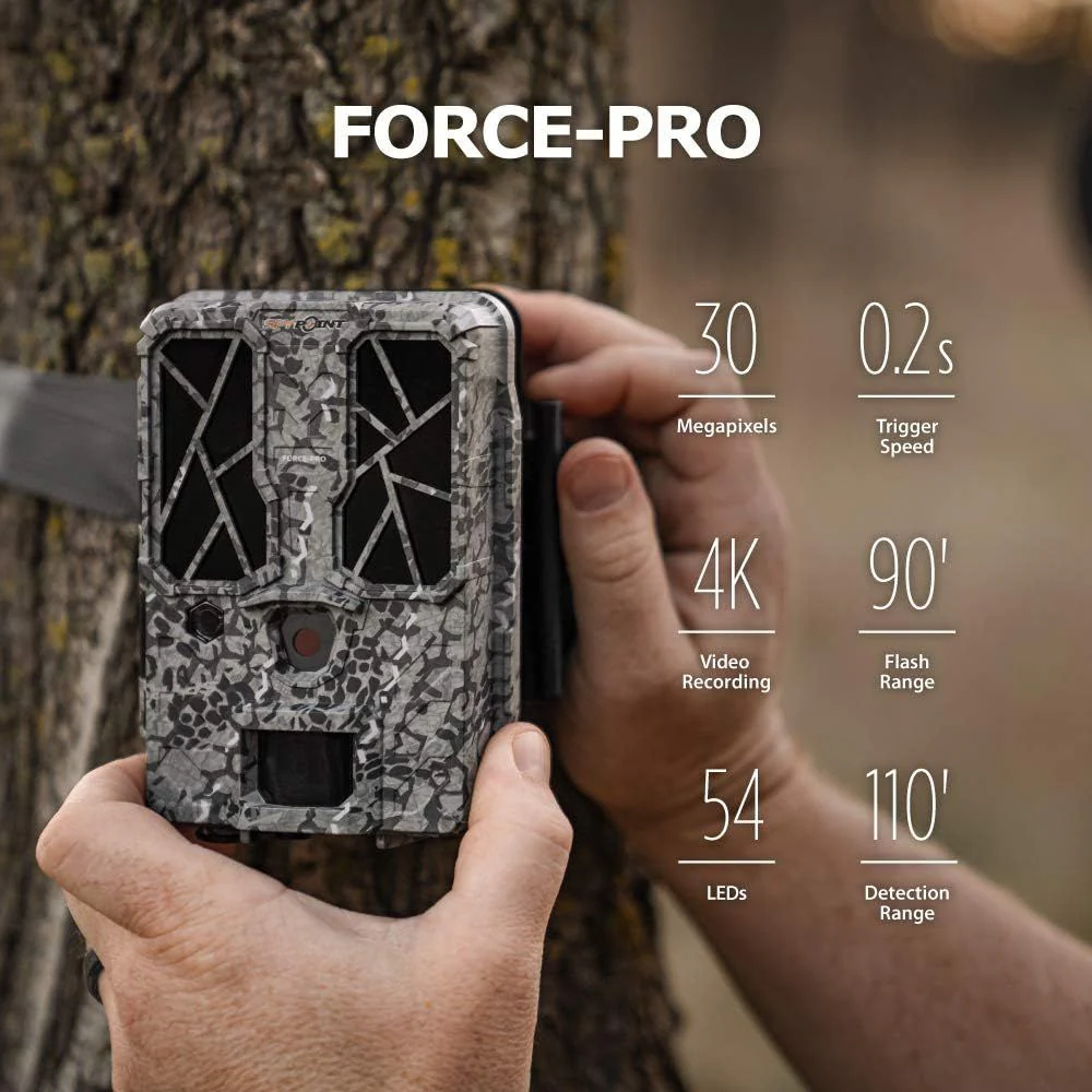 SpyPoint Force-Pro Trail Camera | Camo | DISCOUNTED AS BOX DAMAGED - Image 5