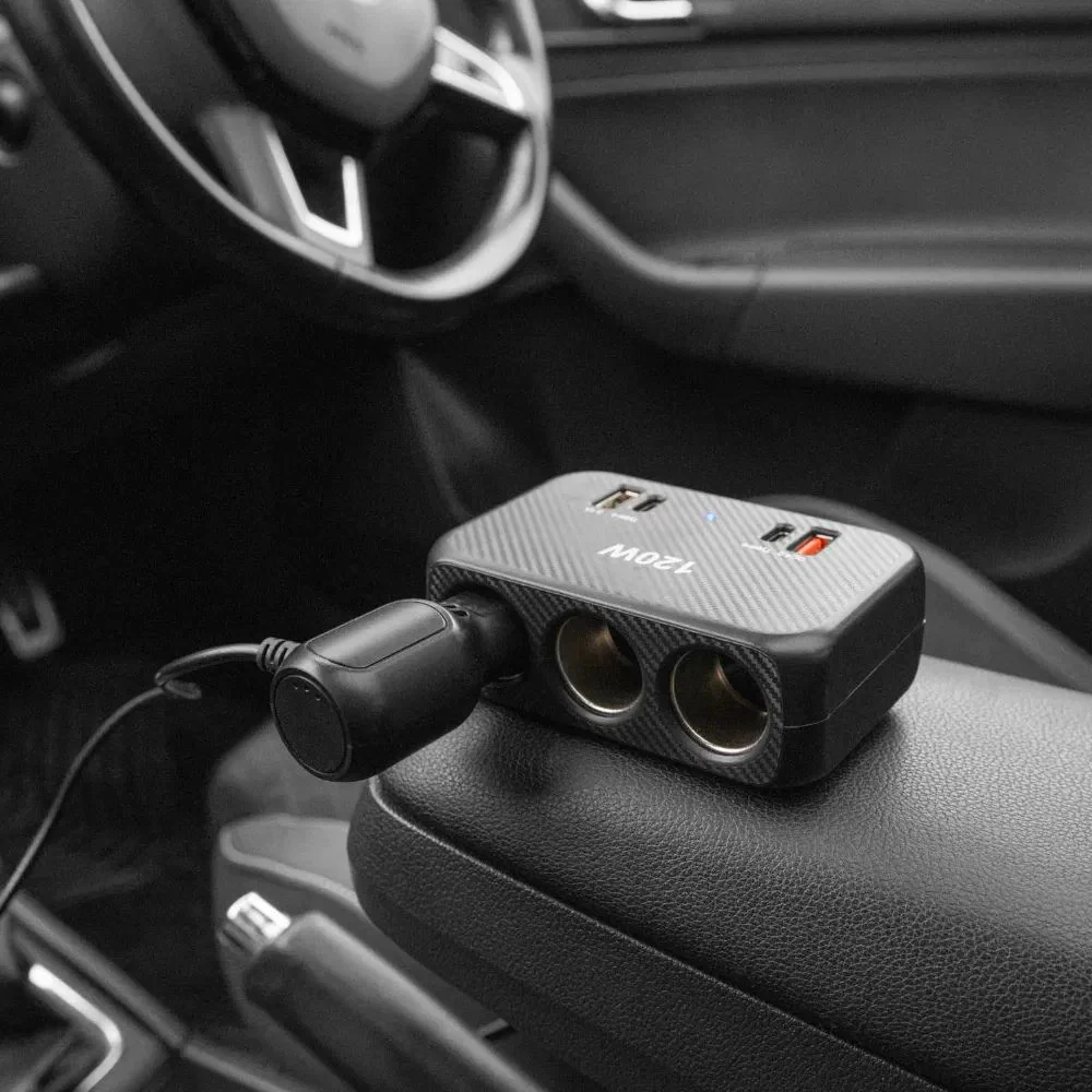 Streetwize | 12V Triple Socket + Dual USB (A & C) | 80cm Cable - Image 3