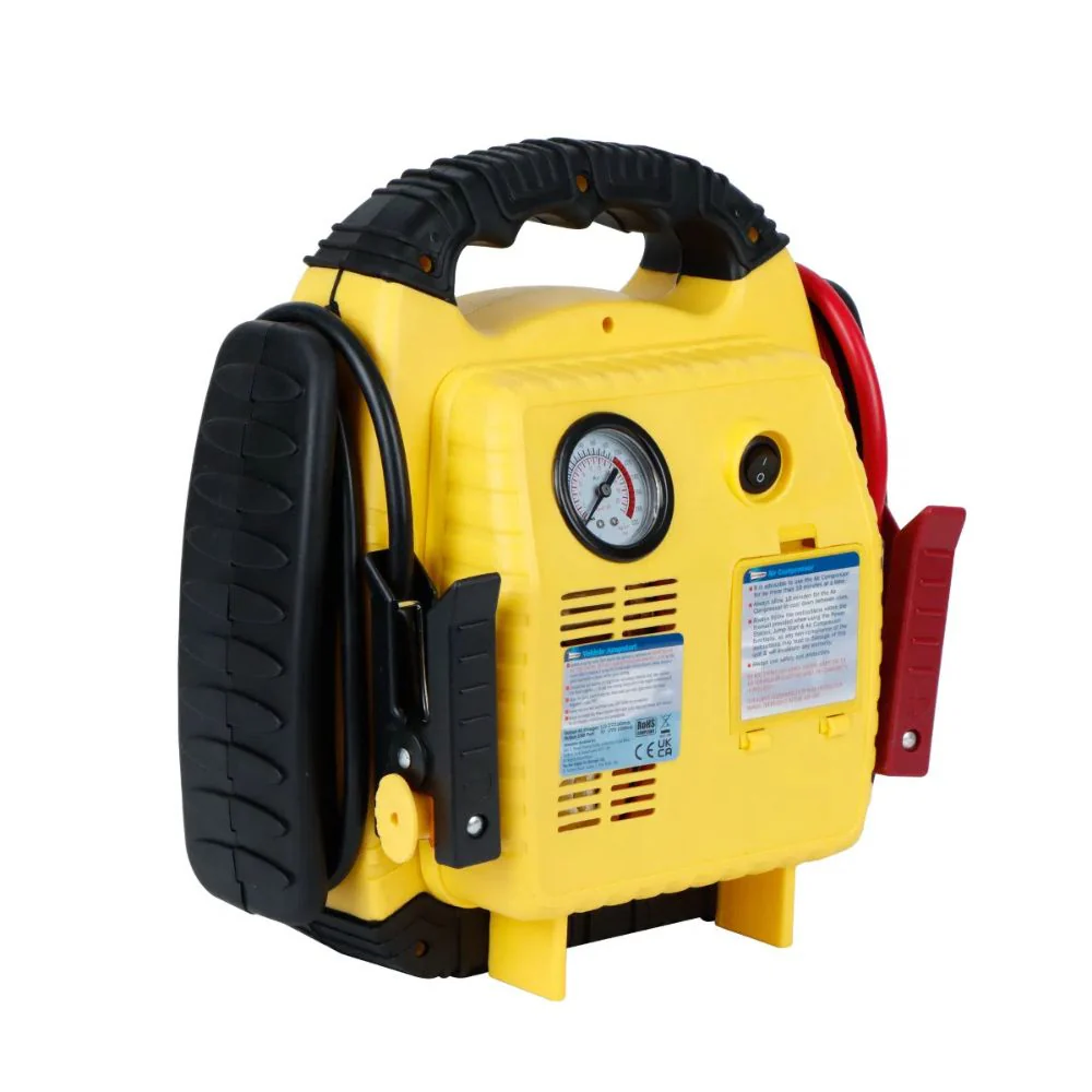 Streetwize | 15Ah 12V Portable Power Stn & Emergency Jumpstart | 260PSI Air Compressor (Petrol 3000cc/Diesel 2200cc) - Image 2