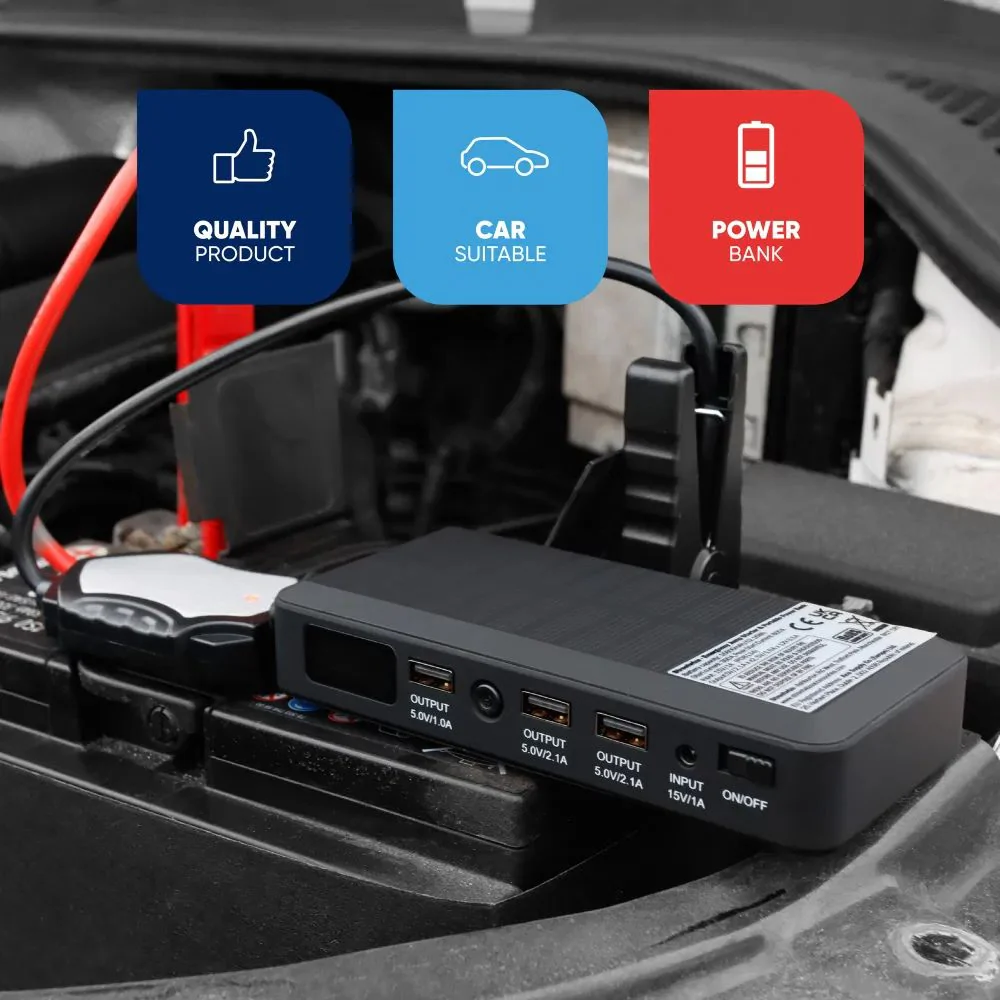 Streetwize | 600 Amp Emergency Jump Starter & Portable Power Bank With Digital Display - Image 7