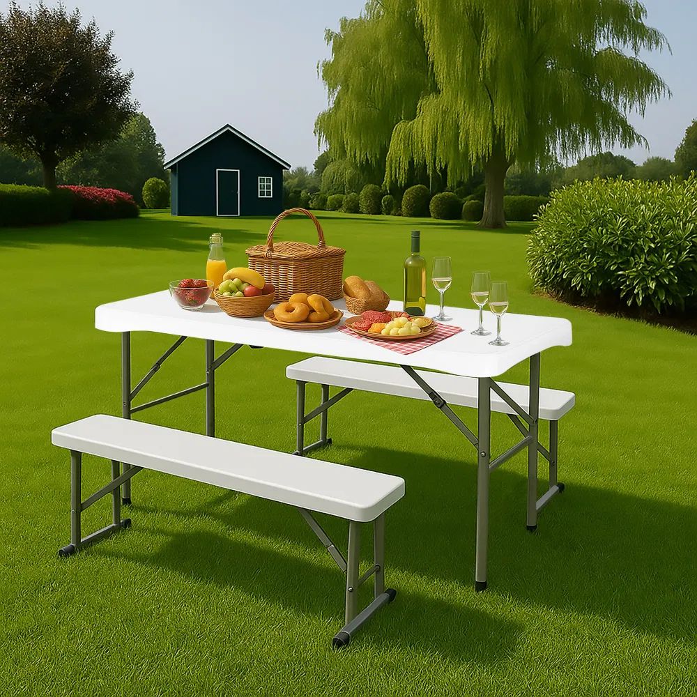 Streetwize | Blow Moulded Picnic Table and Bench Set - Image 3
