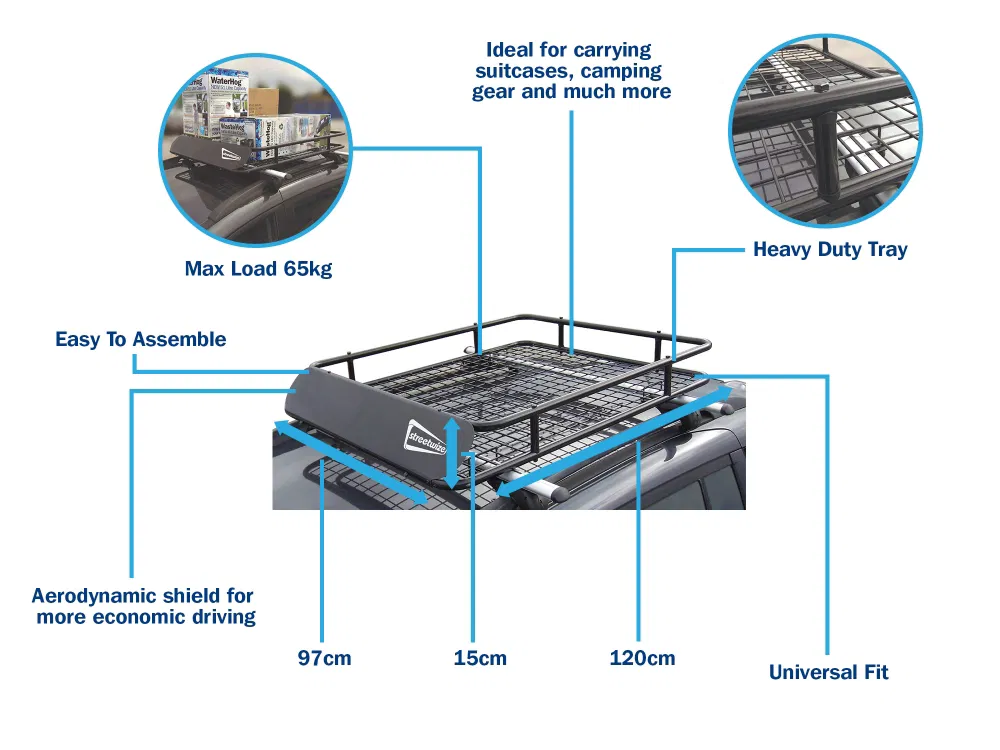 Streetwize | Cargo Roof Tray - Image 2