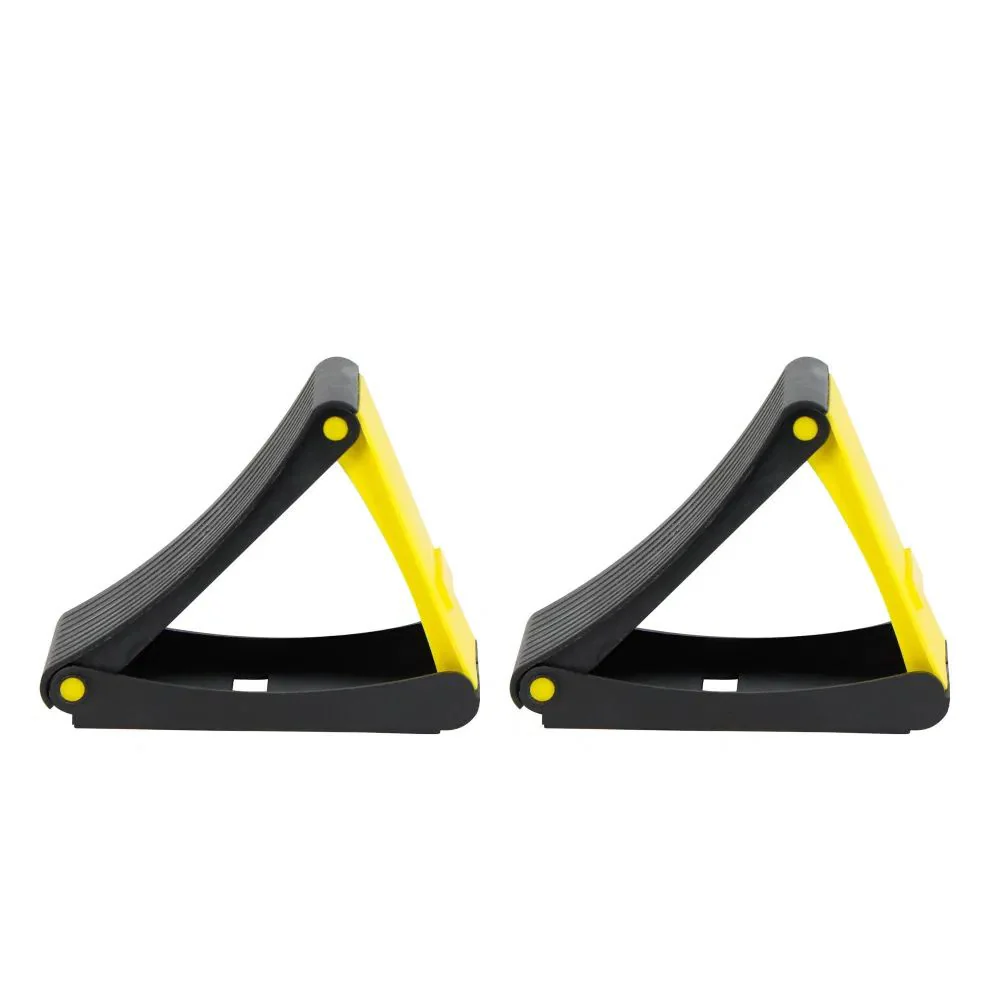 Streetwize | Pair of Folding Wheel Chocks with Spikes