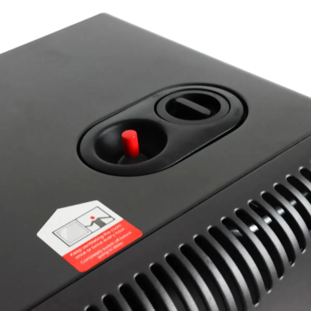 Streetwize | Portable Butane Cabinet Heater | Black - Image 4
