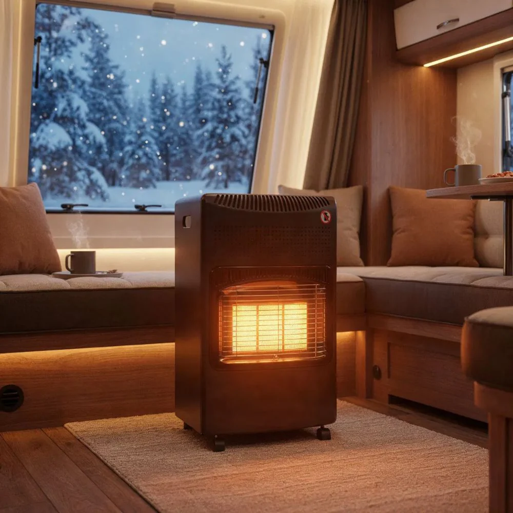 Streetwize | Portable Butane Cabinet Heater | Black - Image 6