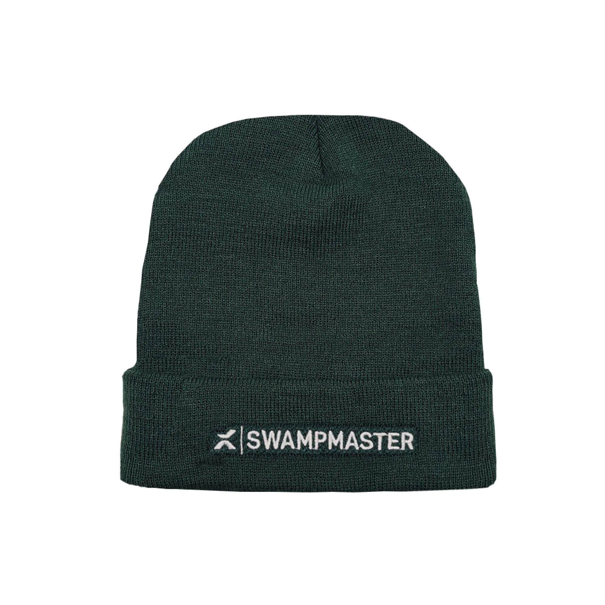 Swampmaster | Knitted Acrylic Beanie Hat | Green