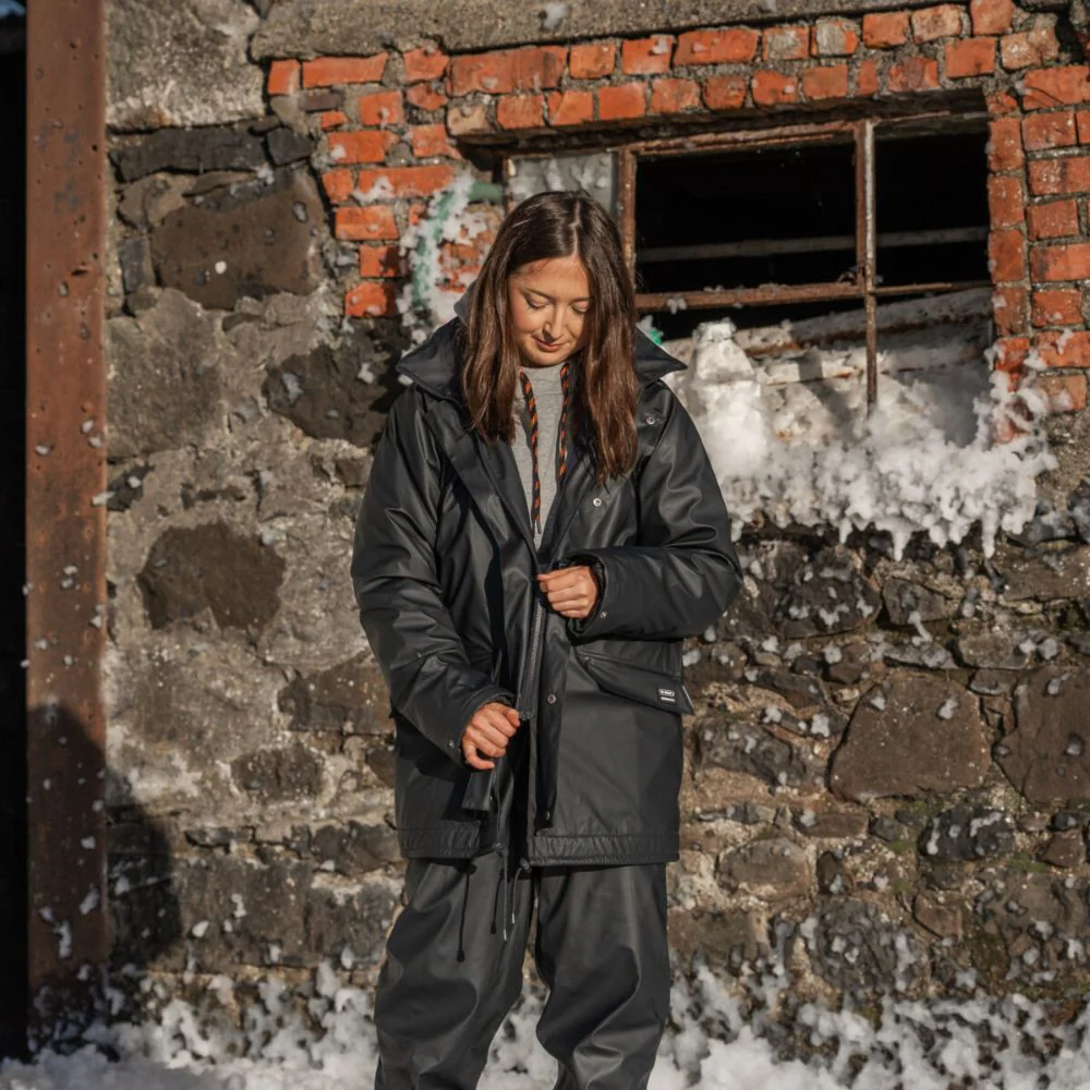Swampmaster | No-Sweat Thermgear Waterproof Lined Jacket | Navy - Image 5