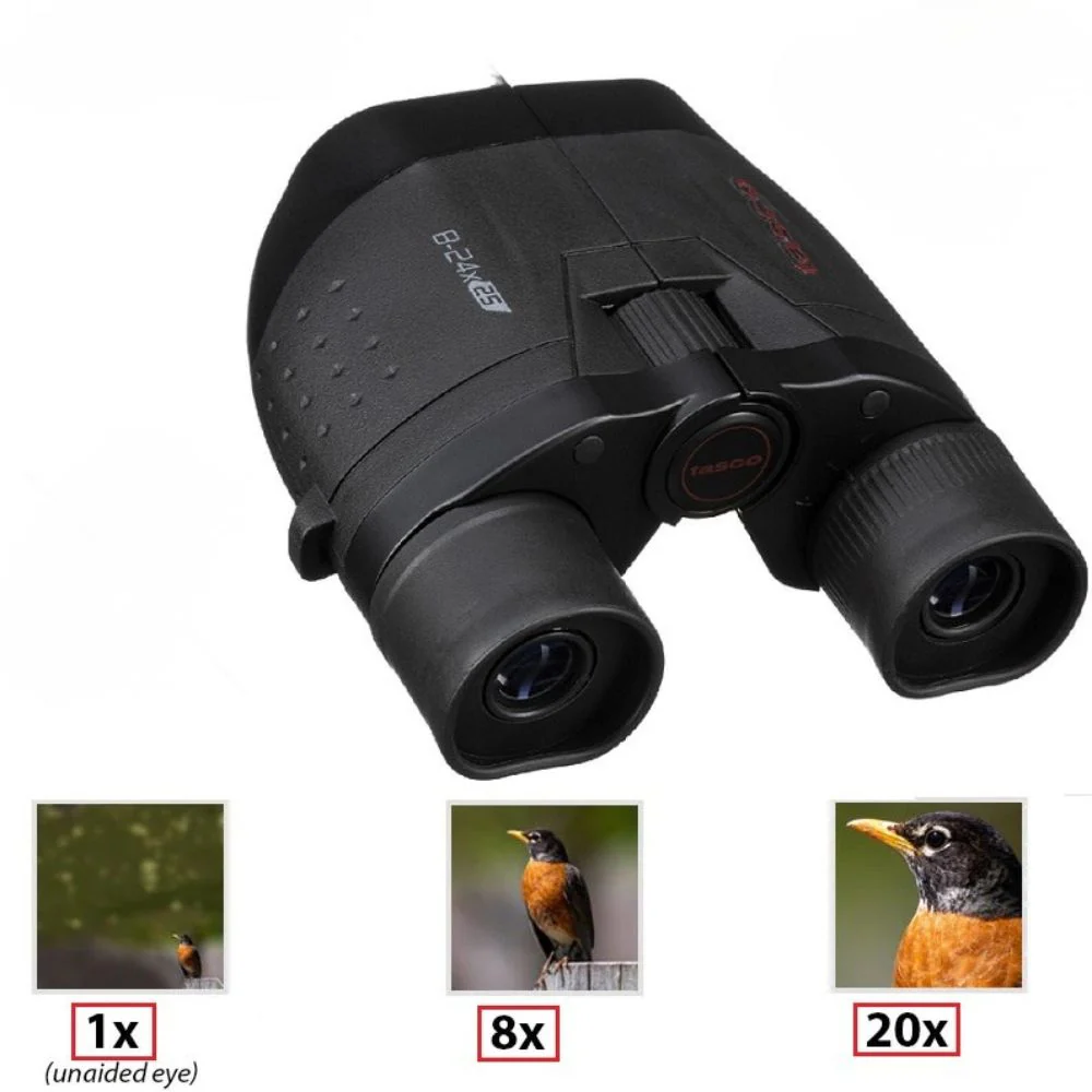 Tasco | 8-24x25 Essentials Reverse Porro Binoculars - Image 2