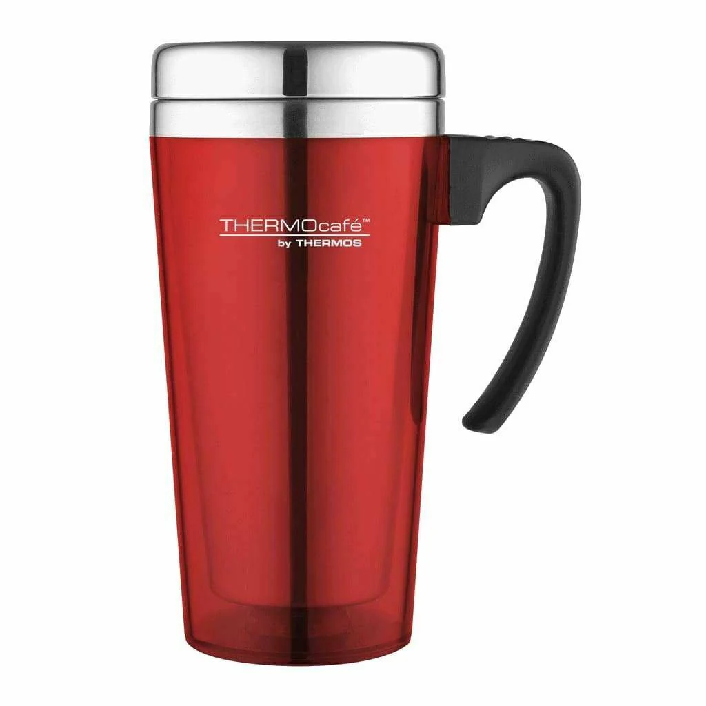 Thermos | Soft Touch Travel Mug | 420ml | Black - Image 2